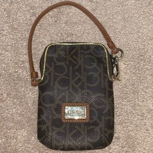 Calvin Klein wristlet wallet